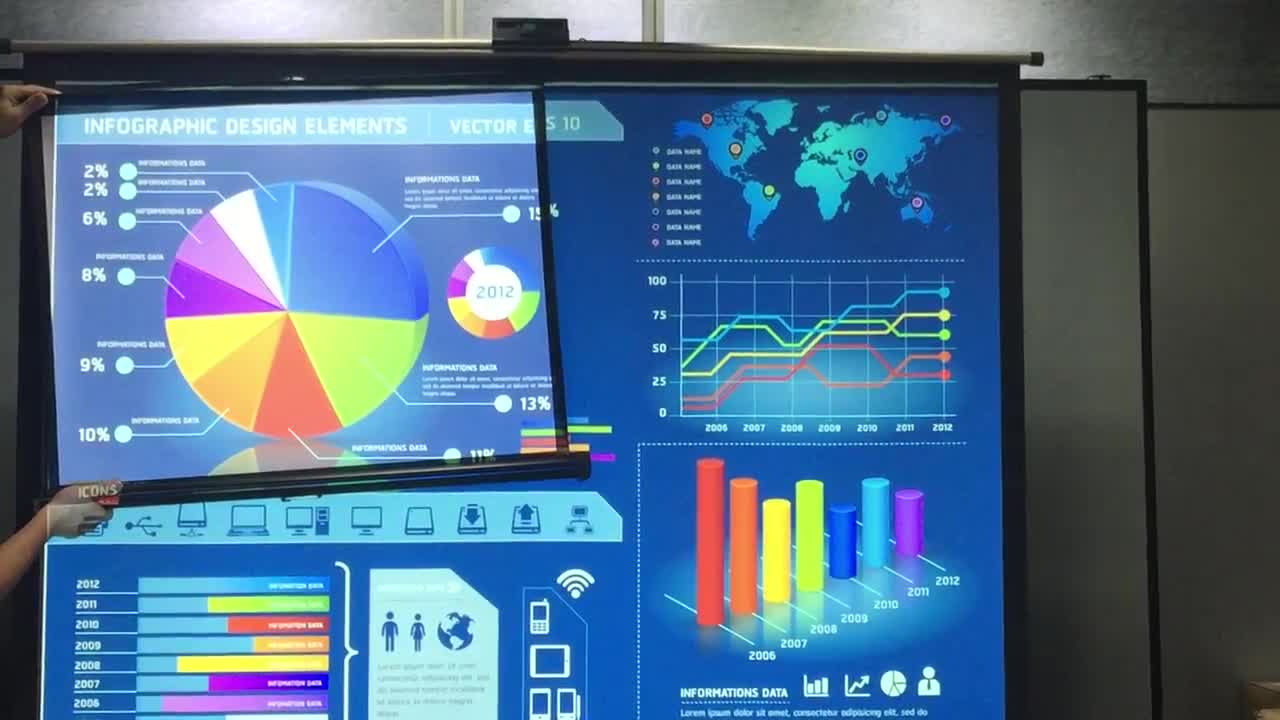 dnp Optical Screen [LG : Low Gain] vs Normal Screen