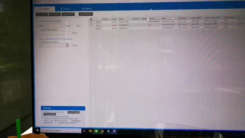 Digital Signage with HDMI INPUT