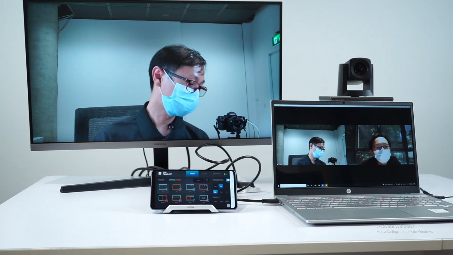 UC3022 ใช้งานร่วมกับZoom