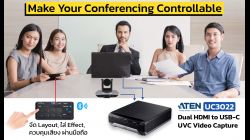 ATEN UC3022 : Dual HDMI to USB-C UVC Video Capture