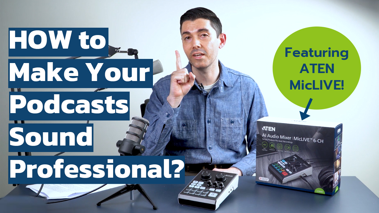 UC8000 : AI Audio Mixer สำหรับ Podcast มาพร้อม AI Smart EQ ในตัว