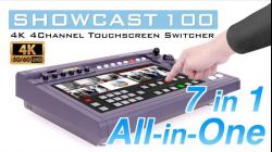 Showcast 100 4K All-in-one Production Studio - Datavideo