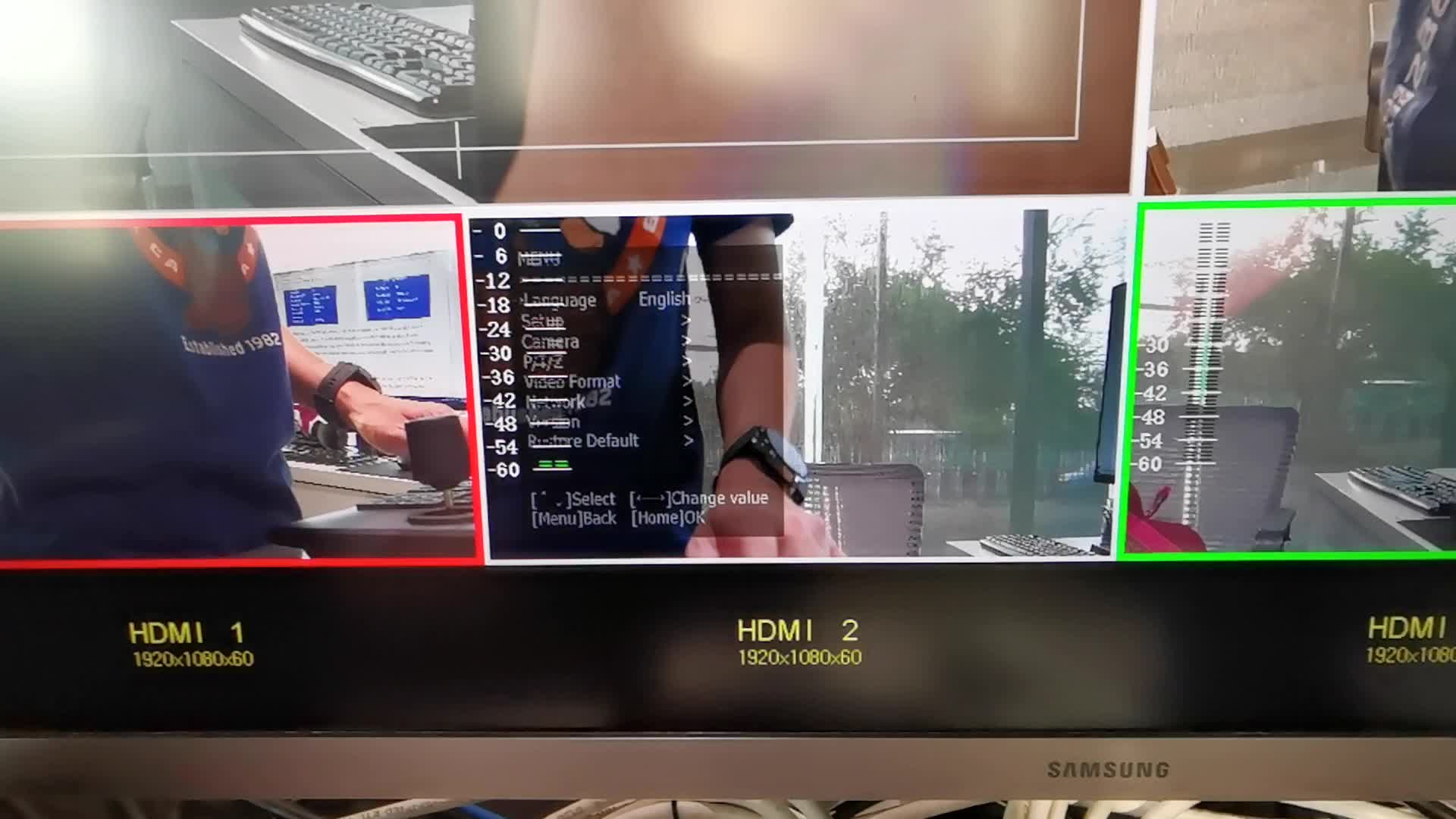 KZ2 ควบคุมกล้อง PTZ520/320/RGB30X-POE-TLY ผ่าน Visca IP ได้