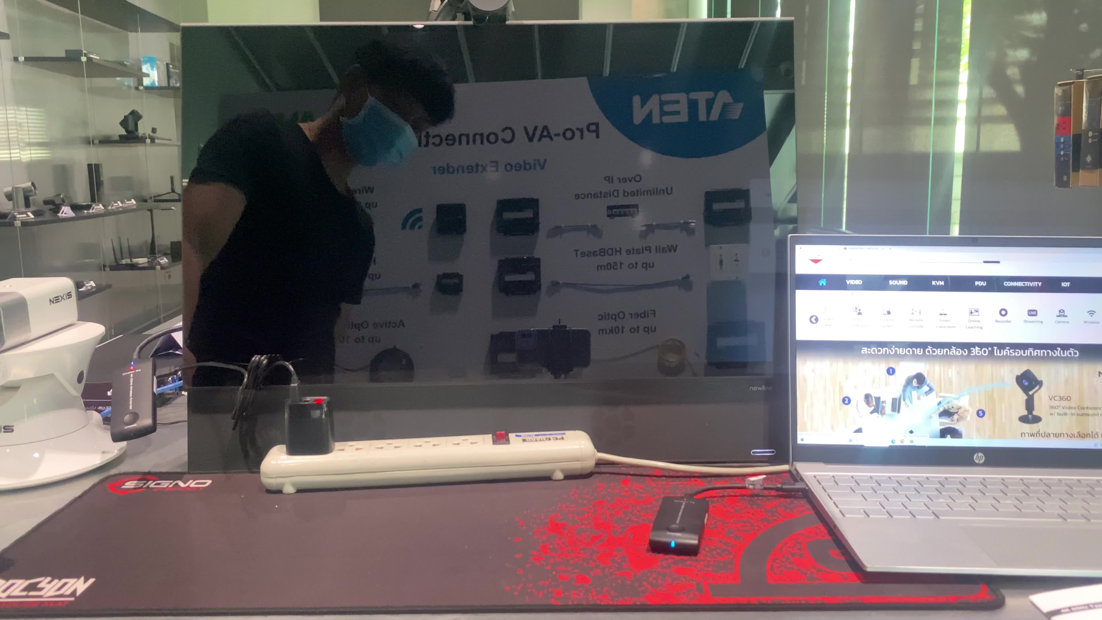 LKV488TypeC : 4K 60Hz TypeC Wireless Extender