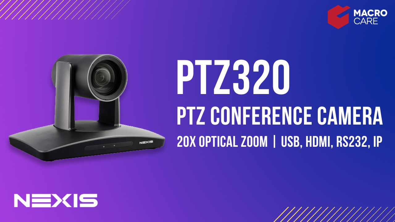 PTZ320 กล้อง Video Conference 20X Optical Zoom รองรับ USB, HDMI, LAN, RS232