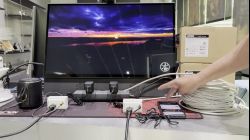 VE-807 : ทดสอบใช้สาย LAN 1 เส้น โดยการเพิ่ม Power Adaptor