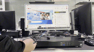 VM0202H/HB,VM0404HA/HB,VM0808HA/HB:วิธีใช้งานรีโมทคอนโทรล