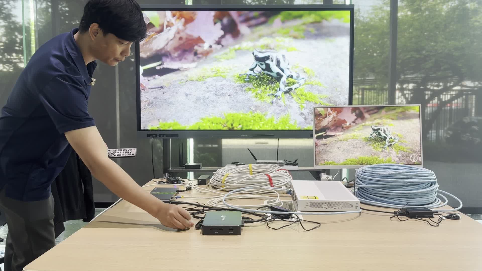 LH-108EB : ทดสอบต่อเข้า switch hub(cisco) ใช้งานได้ปกติ