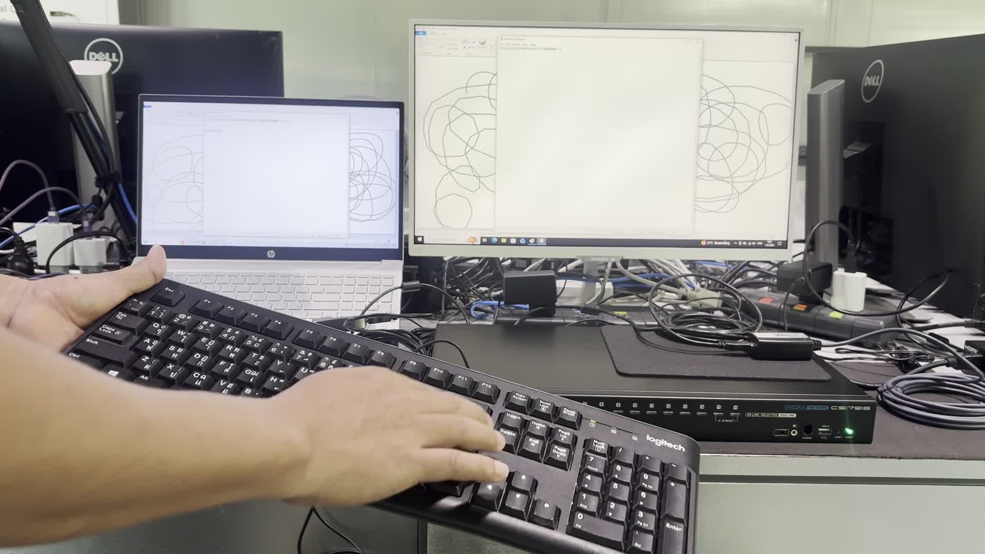 CS17916+UE250+UCE260+USB A/B-3m : ทดสอบใช้งานร่วมกันได้ปกติดี