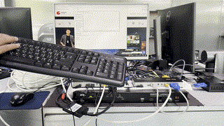 CS1708A+CE770+2A-130G+OC-V2HA : ทดสอบต่อขยายคอนโทรลและแปลงเป็นHDMI(1920x1200@60Hz)