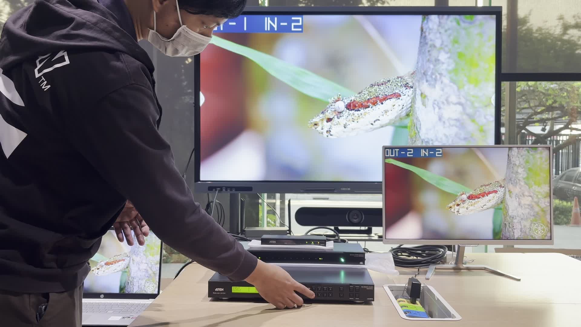 VM5404HA+VS0110HA+VS184A+2L-7D10H+2L-7D05H : ทดสอบใช้งานร่วมกัน