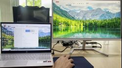 CN9950 : ควบคุม PC 1 เครื่อง แบบหน้าจอ Extend these displays