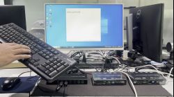 US3384i+FE-4K120 : ทดสอบใช้งานร่วมกันในส่วนของ USB